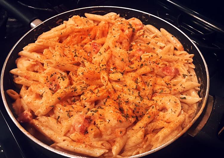 Recipe of Ultimate Cajun Shrimp Alfredo