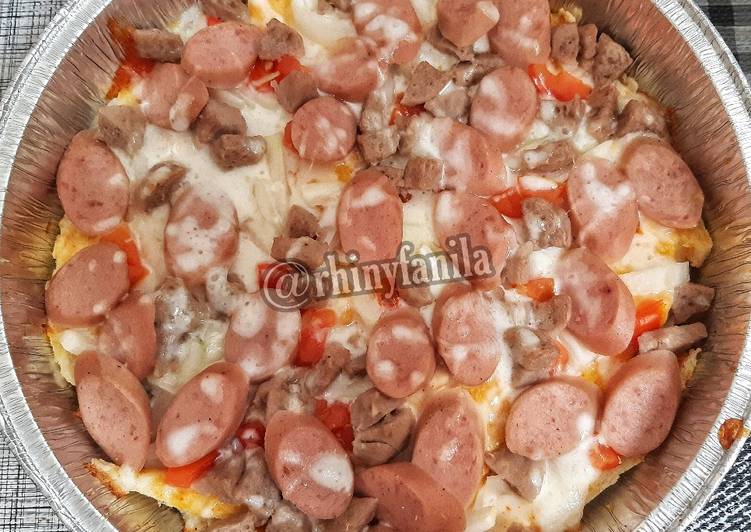 Pizza Roti Tawar
