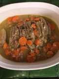 Filete bourguignon al vino blanco