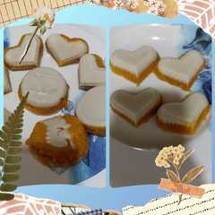 A picture of Kue Talam Labu Kuning (Pumpkin).