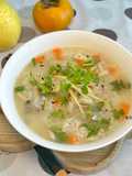 Vegetarian Mushroom Rice Porridge