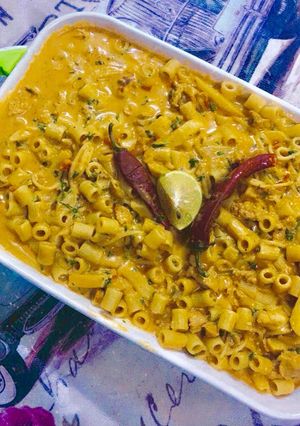 صورة لوصفة معكرونة اكسترا صوص 🍗