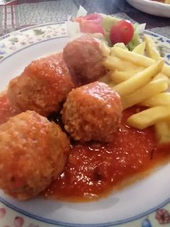 Una foto de 154. Albóndigas veganas en salsa de tomate y tomillo