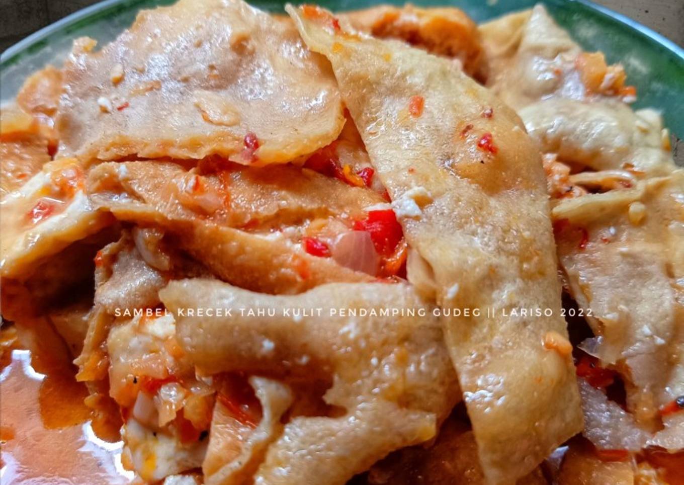 Sambel Krecek Tahu Kulit