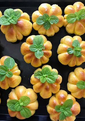 Hình của món Bánh mì bí đỏ.