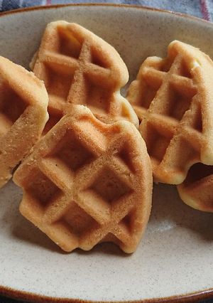 Hình của món Waffle kiểu Bỉ.