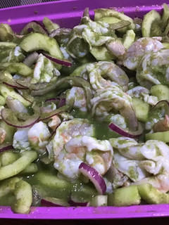Una foto de Aguachile verde