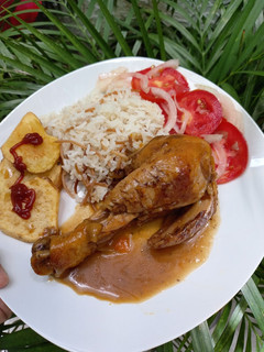 Una foto de Pollo a la COCA-COLA