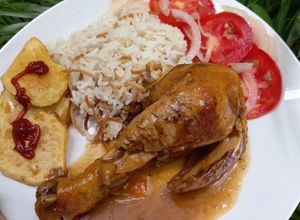 Una foto de Pollo a la COCA-COLA