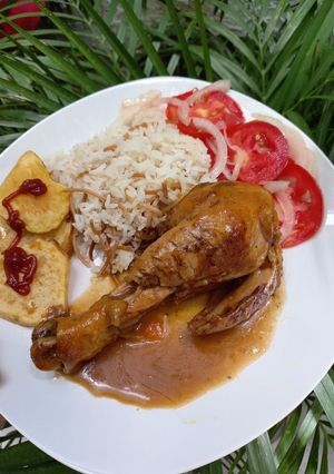 Una foto de Pollo a la COCA-COLA