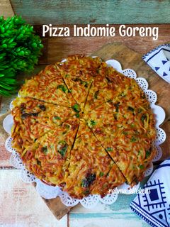 Foto resep Pizza Indomie Goreng