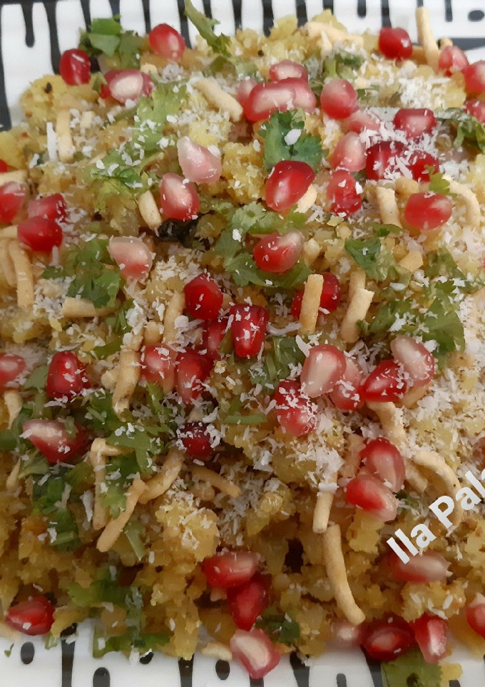 A picture of Peanut Kanda Poha.