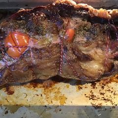 A picture of California Farm Stuffed Leg of Lamb.