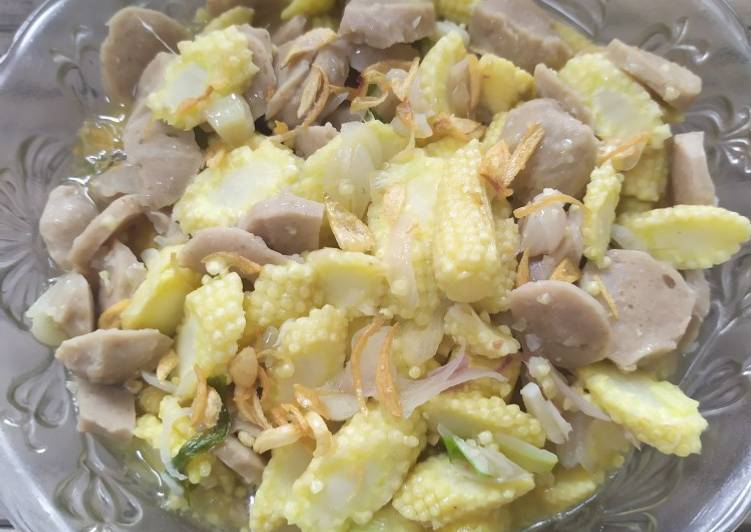 Resep Oseng Putren Bakso Lezat