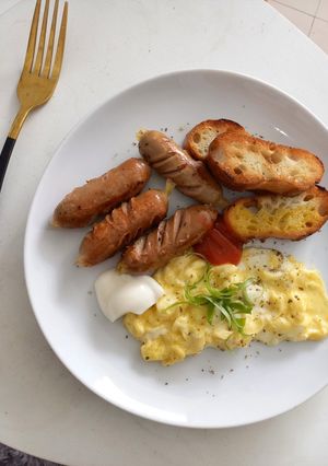 Foto resep Sarapan Simple Ala Bule