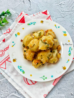 Foto resep Cucur Bawang Kulit Wortel