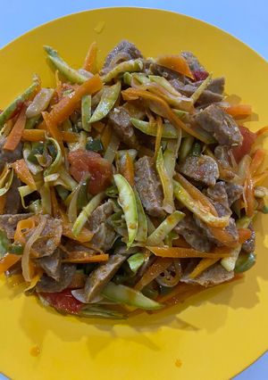 Foto resep Tumis Zuchini wortel