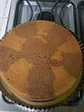 Torta de vainilla y cocoa