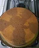 Torta de vainilla y cocoa