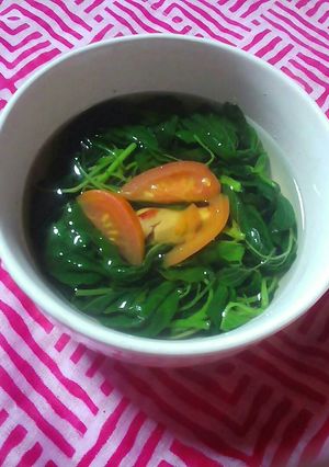 Foto resep Sayur bayam simple