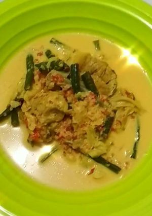 Foto resep Gulai Kol Kacang Panjang Padang