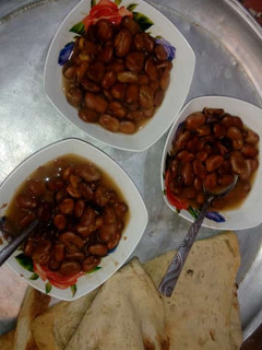 عکسی از دستور باقلا پخته