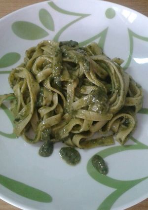 Foto di Tagliatelle al pesto
