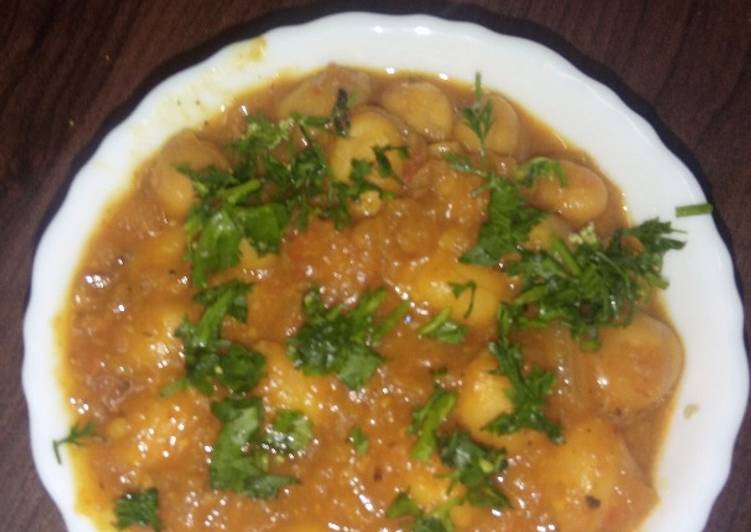 Homemade Chole or Chana Masala