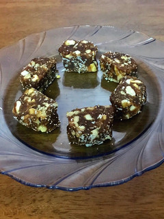 A picture of Dates burfi.