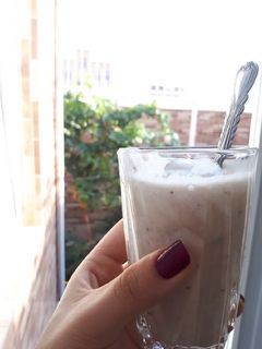 عکسی از دستور دسر موز و بستنی🙃