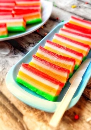 Foto resep Lapis pelangi