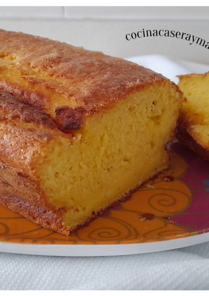 Una foto de Bizcocho de naranja