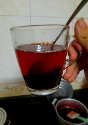 Hình của món Siro dâu tằm không cần ngâm.