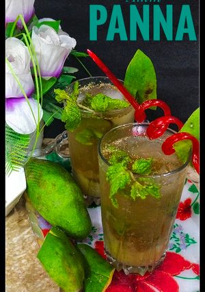 A picture of Masala Aam panna.