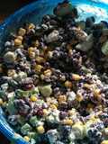 Chilled Black Bean, Feta & Cucumber Salad