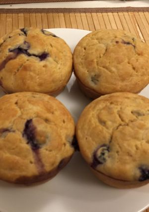 Foto resep Blueberry muffin-Baby friendly (untuk bayi umur 14 bulan)