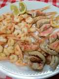 Frittura di triglie e gamberetti