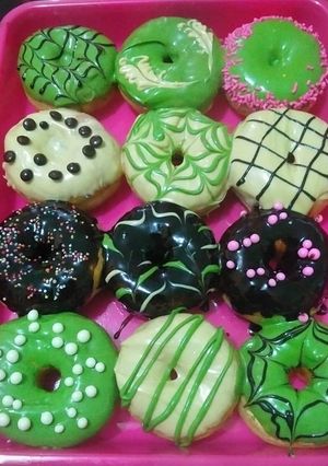 Foto resep Donat lembut sederhana toping glaze