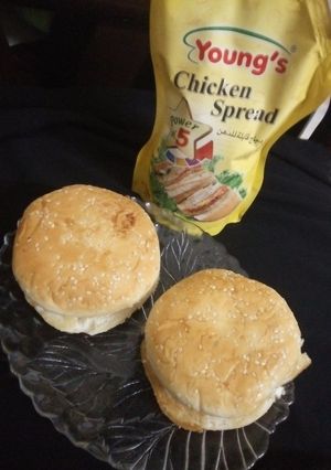 A picture of Chicken brger.