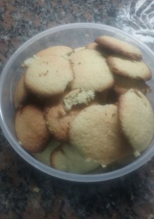 Una foto de Galletitas de naranja y coco