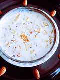 Healthy tasty delicious bhagar rice kheer