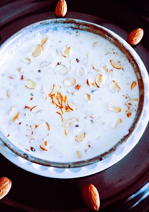 A picture of Healthy tasty delicious bhagar rice kheer.