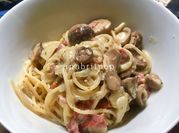 Gambar spaghetti alfredo