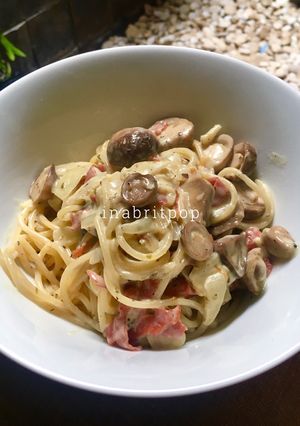 Foto resep Spaghetti Alfredo