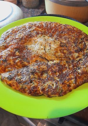 Una foto de Tortilla vegetales