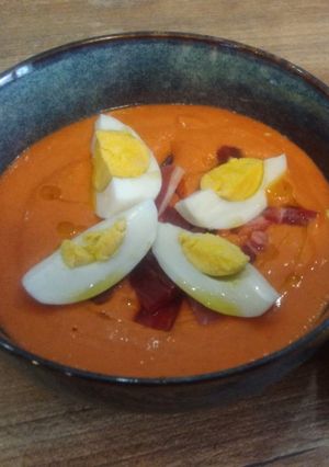 A picture of Salmorejo.
