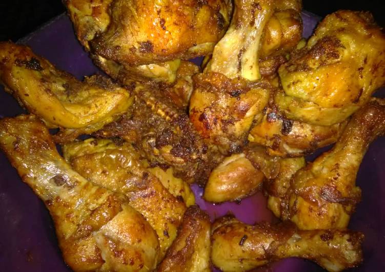 Easiest Way to Prepare Favorite Honey glazed Oven baked Chicken