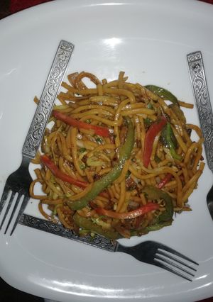 A picture of Veg Noodles.