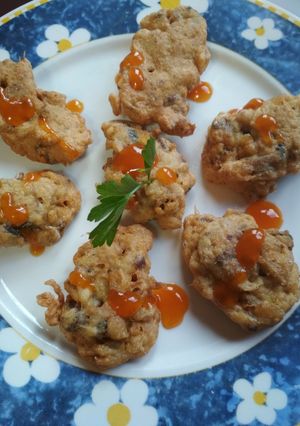 Foto principal de Buñuelos de sardina con albaricoque