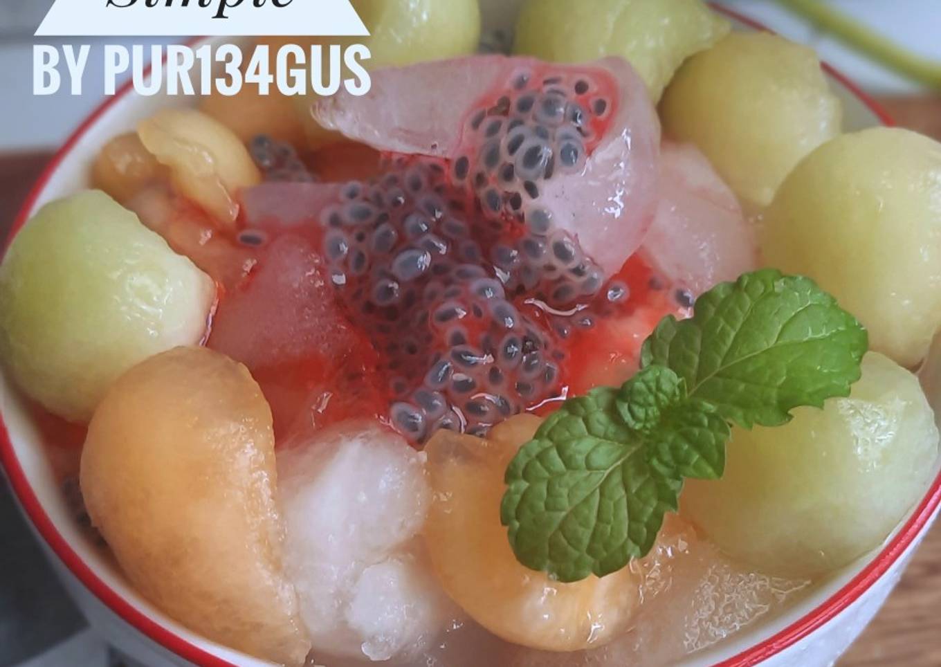 Sop Buah Simple
